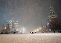 В Центральной и Восточной Европе выпал снег