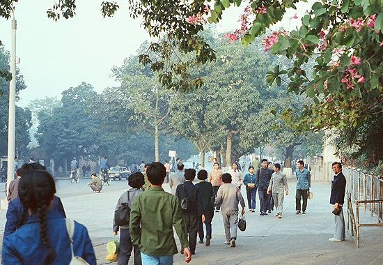 Память о прошлом: ценные старые фотографии г. Гуанчжоу