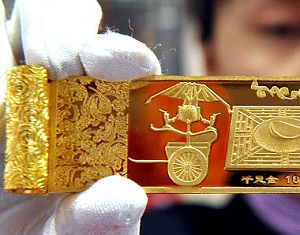 Изделия из чистого золота «Четыре великих изобретения древних китайцев»