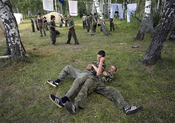 Допризывная молодежь в УЦВП «Каскад» 