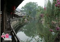 Улица Лишуйцзе в городе Вэньчжоу