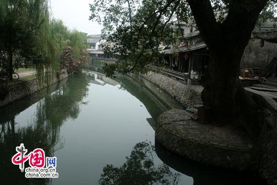 Улица Лишуйцзе в городе Вэньчжоу 