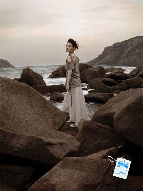 Фотографии тайваньской звезды Сюй Сиюань для календаря на 2009 год 