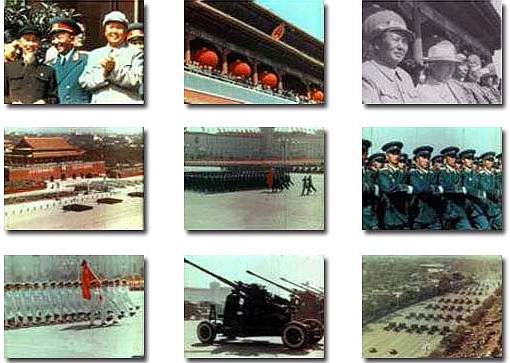 Великий военный парад в честь 10-летия со дня образования КНР в 1959 году.