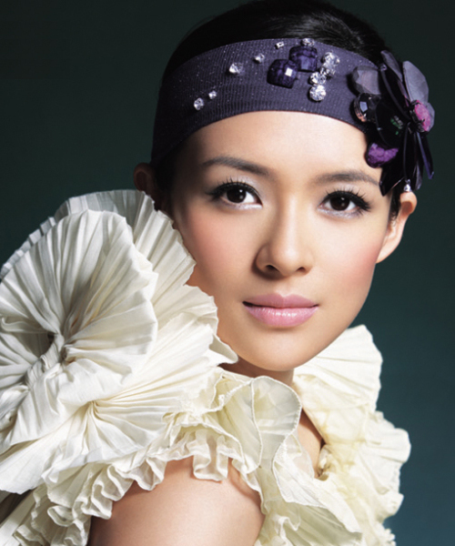 Прелестный макияж восточной красавицы Чжан Цзыи 1