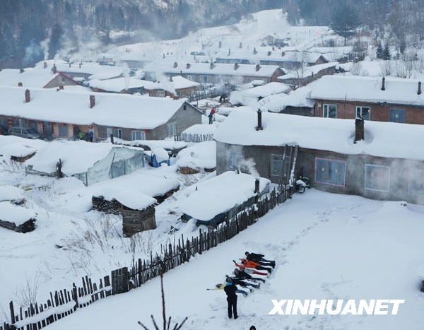 Чарующие снежные пейзажи северо-востока Китая