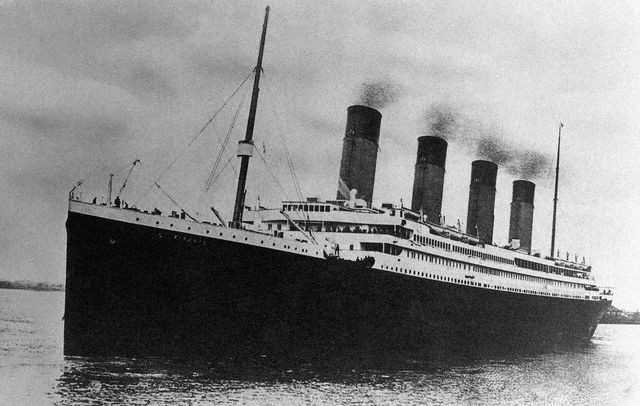 Роскошное судно «Титаник», покинувшее нас
