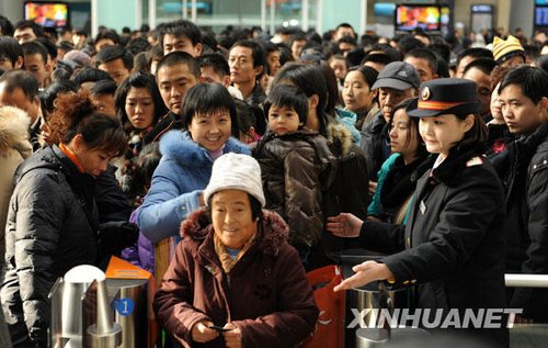 В Китае введен особый режим работы транспорта в связи с традиционным праздником Весны