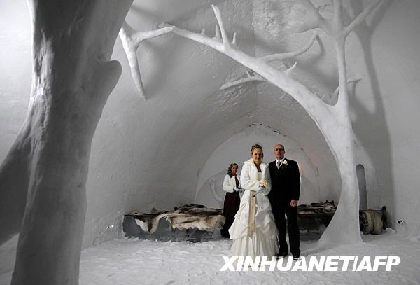 Свадьба в ледяном отеле 