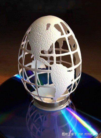 Удивительные произведения из яиц