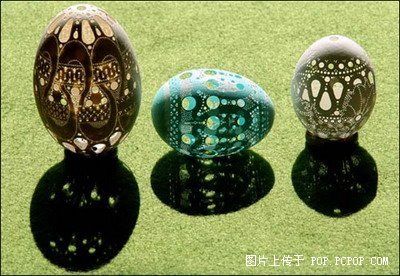 Удивительные произведения из яиц