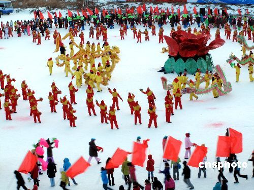 Окончена подготовительная работа к Шэньянскому международному фестивалю льда и снега-2009 1