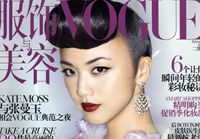 Тан Вэй в новых снимках в журнале «Vogue»