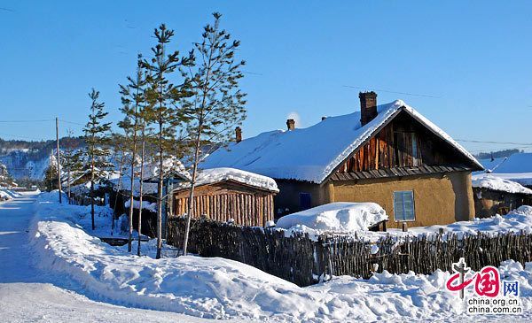 Сказочное село Бэйцзицунь на севере Китая