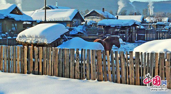 Сказочное село Бэйцзицунь на севере Китая