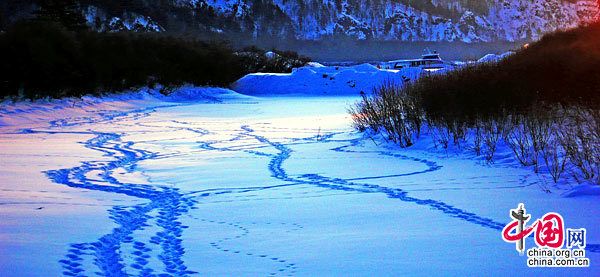 Сказочное село Бэйцзицунь на севере Китая