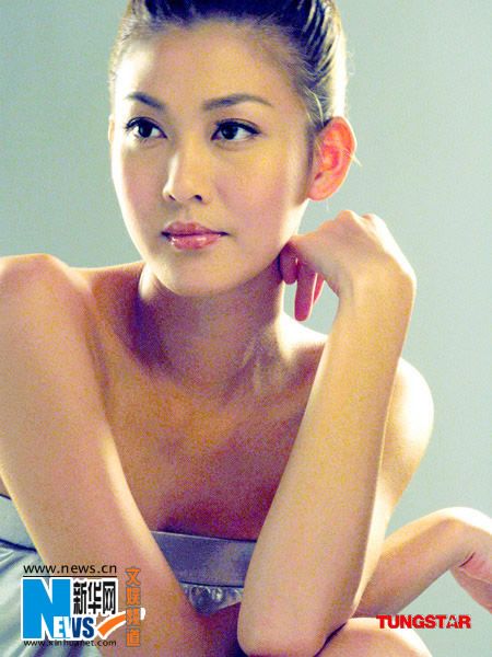 Красавица Ли Цайхуа в рекламе 5