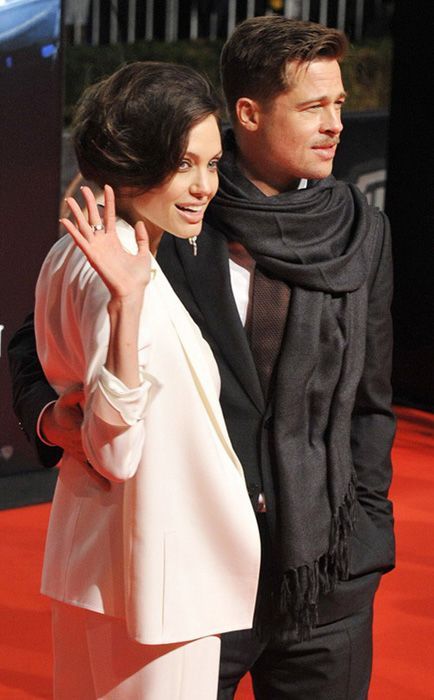 Брэд Питт и Анджелина Джоли присутствовали на премьере фильма «Загадочная история Бенджамина Баттона» в Германии 2