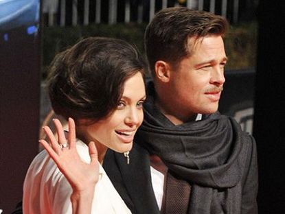 Брэд Питт и Анджелина Джоли присутствовали на премьере фильма «Загадочная история Бенджамина Баттона» в Германии