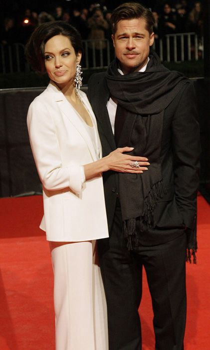 Брэд Питт и Анджелина Джоли присутствовали на премьере фильма «Загадочная история Бенджамина Баттона» в Германии 4
