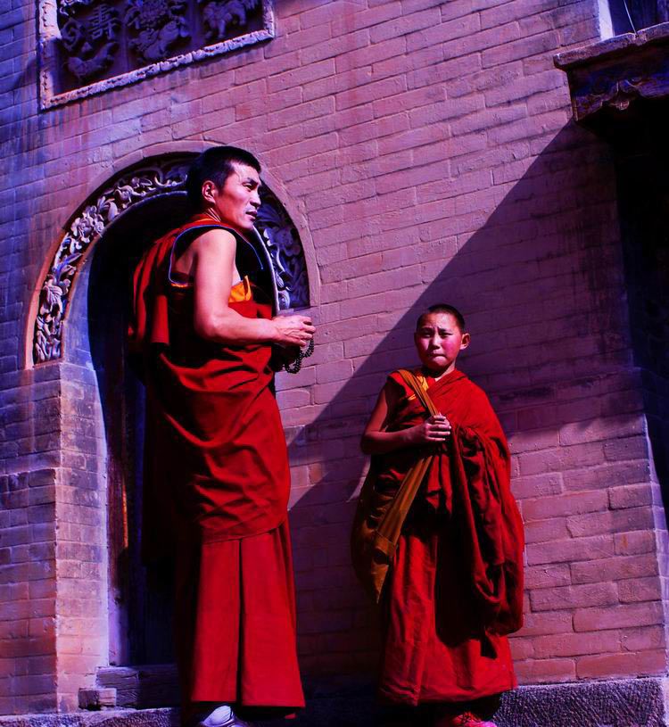 Снимки тибетских лам