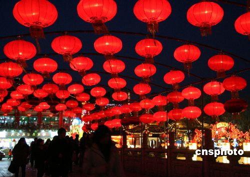 В Нанкине проводится Фестиваль фонарей на встречу Праздника Весны1