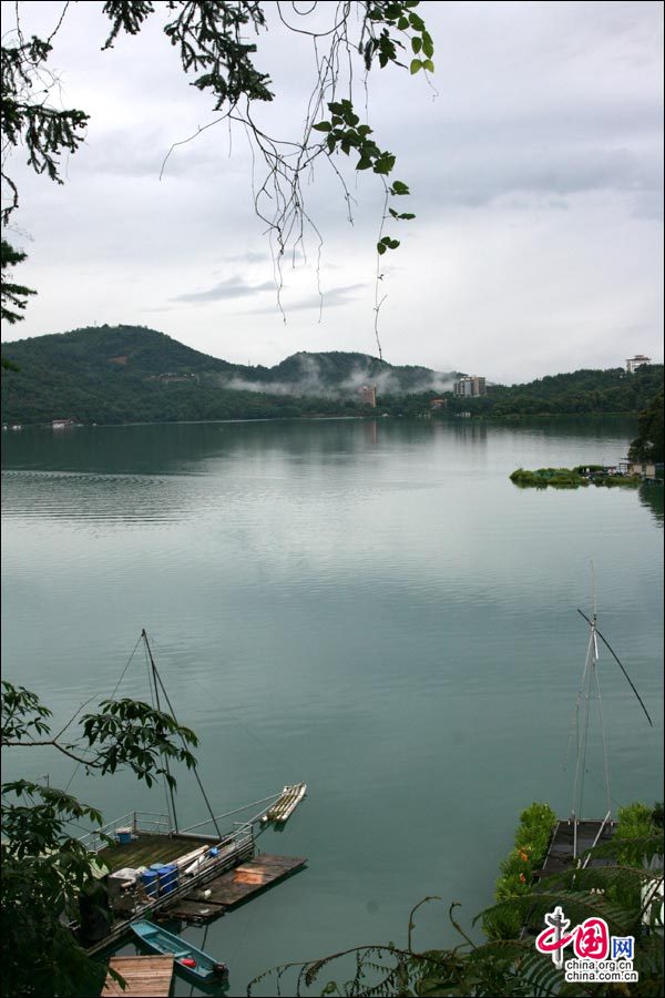 Озеро Жиюетань на острове Тайвань