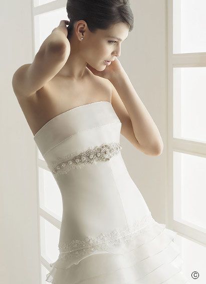 Новые модели свадебных платьев от дизайнеров модного дома «Роза Клара» (Rosa Clara) 4