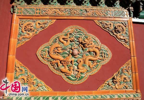 Стены для украшения традиционных пекинских дворов - «Инби»1