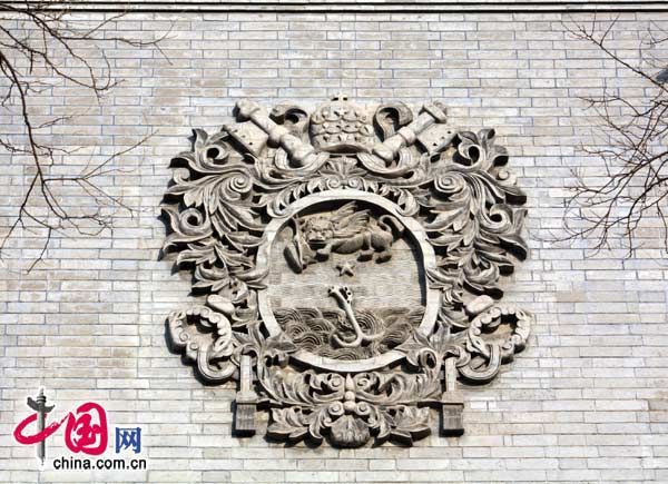 Стены для украшения традиционных пекинских дворов - «Инби»2