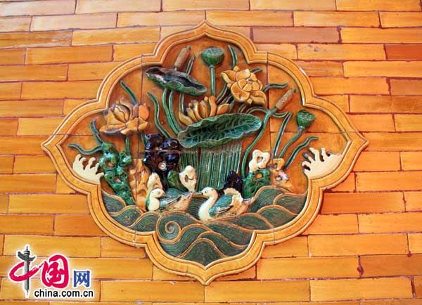 Стены для украшения традиционных пекинских дворов - «Инби»5