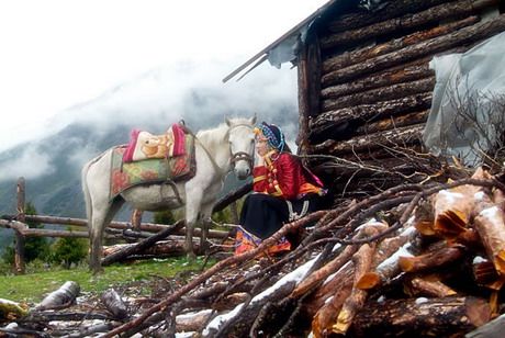 Первая тибетская красавица в Китае 