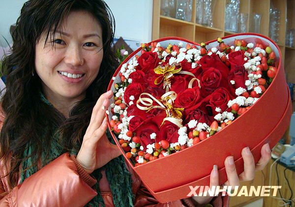 Популярность роз в преддверии Дня Святого Валентина 