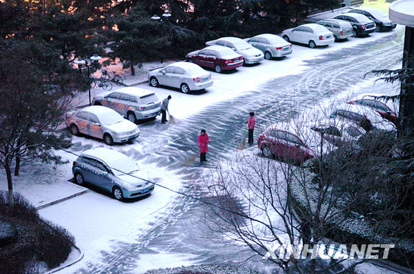 Сюрприз! Первый весенний снег в Пекине! 2