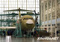 В Китае начато партийное производство новых региональных самолетов
