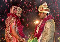 Торжественная свадьба в Индии