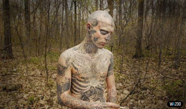 Страшные татуировки из России
