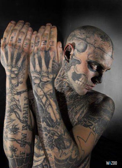 Страшные татуировки