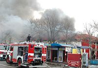 В торговом центре Софии, в котором работают китайские предприниматели, произошел пожар