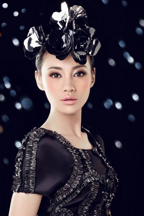 Изящный макияж китайской актрисы Ян Сюе2