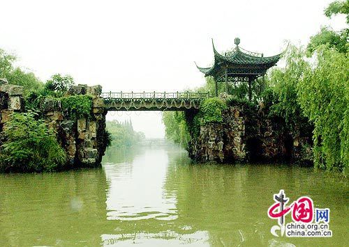 Живописный район Шоусиху в городе Янчжоу 