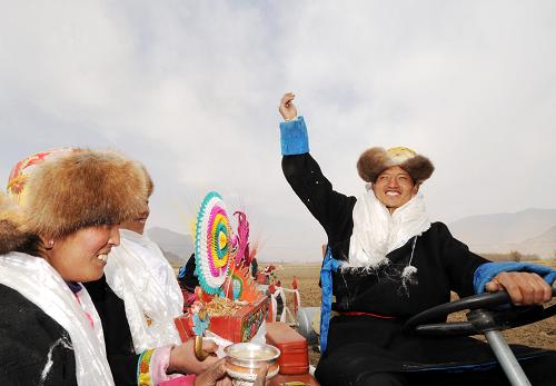 На Тибетском нагорье состоялась церемония начала весеннего посева