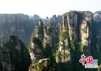 Замечательный пейзажный район Чжанцзяцзе в провинции Хунань