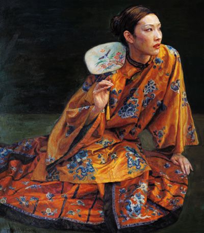 Шедевры известного китайского художника Чэнь Ифэя 