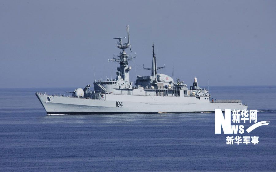 Военные корабли и военно-морская авиация разных стран на Международных военно-морских учениях «Мир-09» 4