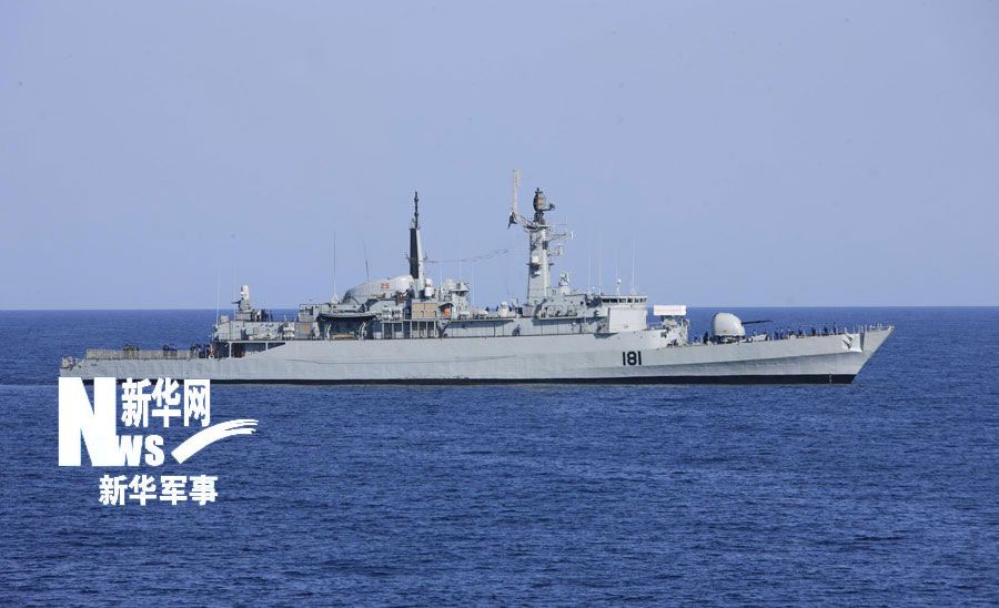 Военные корабли и военно-морская авиация разных стран на Международных военно-морских учениях «Мир-09» 8