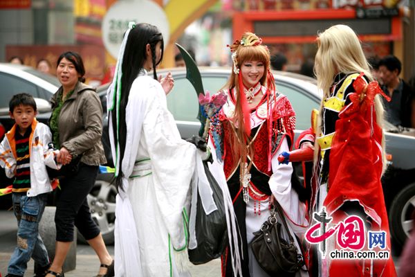 В Чунцине начался предварительный конкурс COSPLAY в рамках фестиваля анимации 15