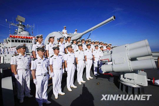 Эсминец «Гуанчжоу» принял участие в международных совместных военных учениях и вернулся в Китай 2