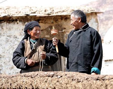 Участники демократической реформы 1959 года в Тибете