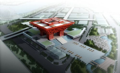 Завершилось строительство главного объекта национального павильона Китая в рамках ЭКСПО-2010 в Шанхае 